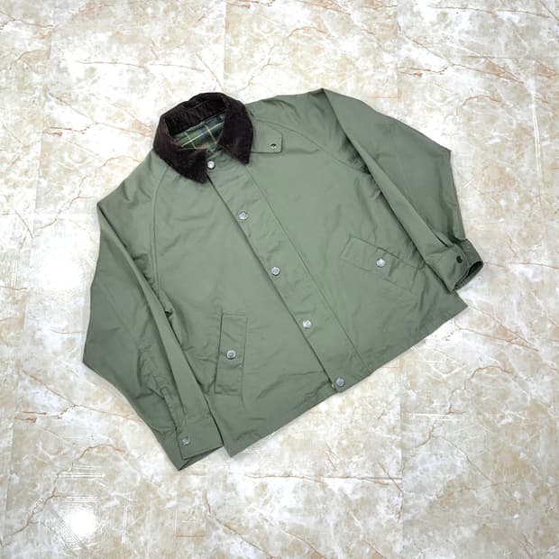 탑텐 아메카지 바버맛 자켓 