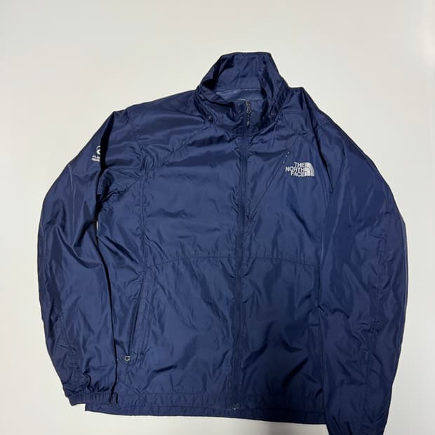 노스페이스 가벼운 나일론 바람막이 M ~ L 네이비