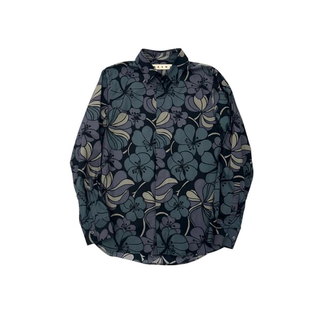 마르니 2015fw 플라워 패턴 셔츠