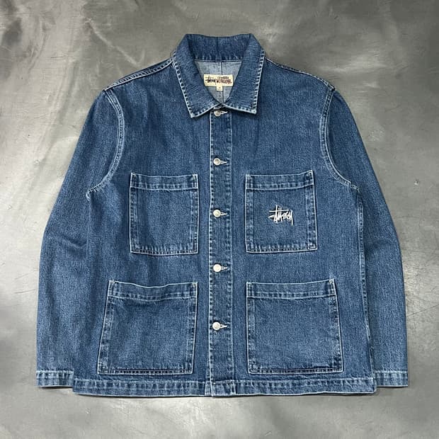  스투시 워크기어 데님 초어자켓 y15479