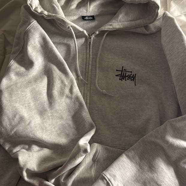 스투시 후드직업 애쉬헤더