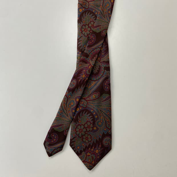 에트로(ETRO) 페이즐리 명품 정품넥타이
