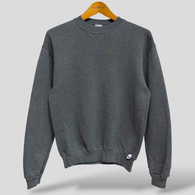 (유스L)90s러셀 블랭크 스웨트셔츠 맨투맨