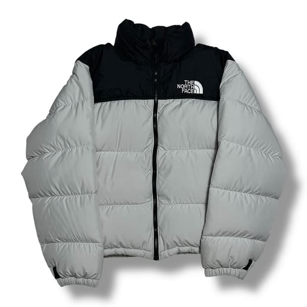 The North Face 그레이 눕시 패딩