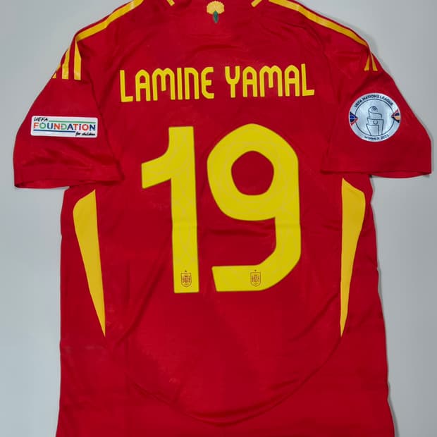 24-25 스페인 국대 라민 야말 유니폼 L(하자있음)