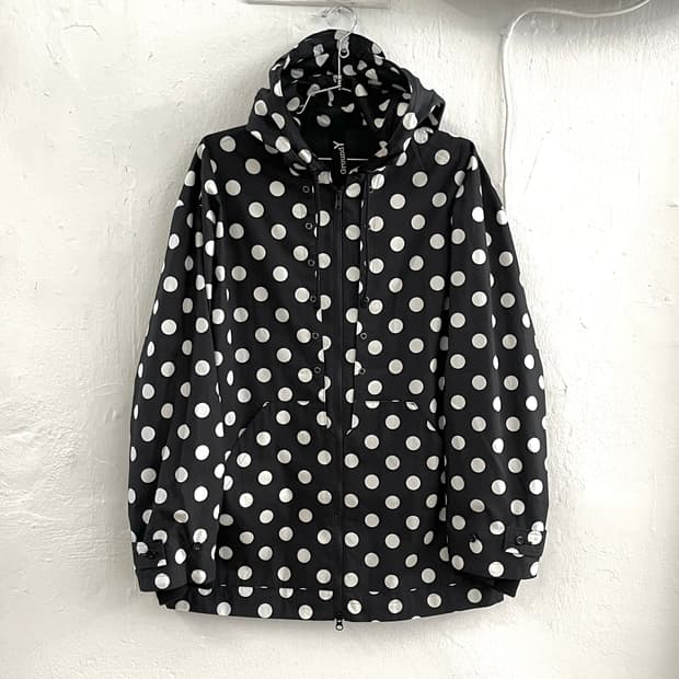 요지야마모토 GROUND Y 도트 후드 집업