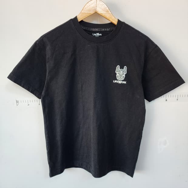 라이프워크 반팔 티셔츠 블랙