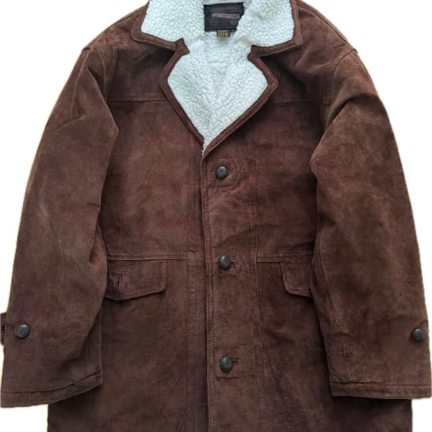 GEMBONY 스웨이드코트