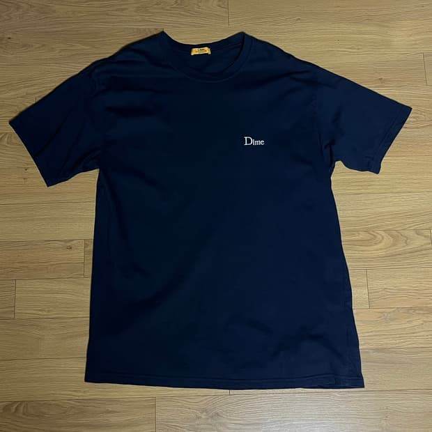 다임 스몰로고 티 네이비 [2XL]