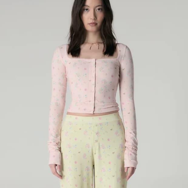 GLOWNY MELLOW BUTTON CARDIGAN M