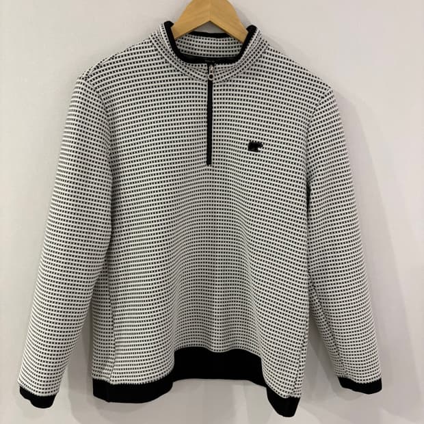 잭니클라우스 하프집업 패턴 니트 105