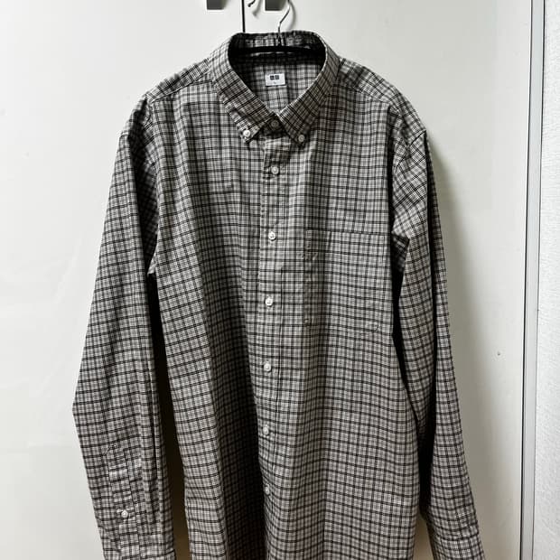 유니클로 브로드클로스셔츠