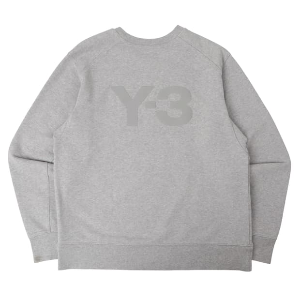 Y3 Y-3 빅 로고 스웻셔츠