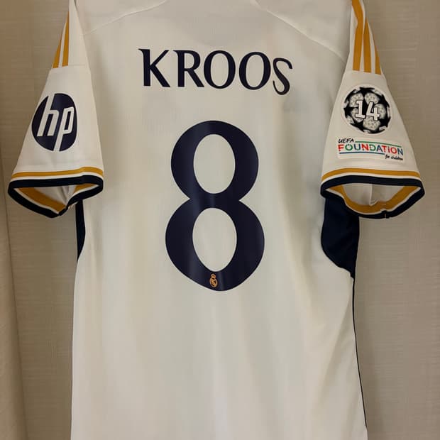 23-24 레알마드리드 홈 토니 크로스 유니폼 정품