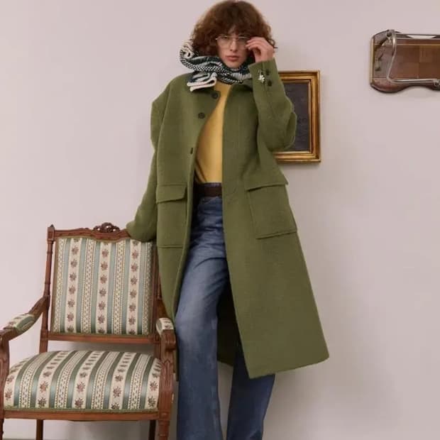 STU - 알파카 맥코트 그린 (L) 