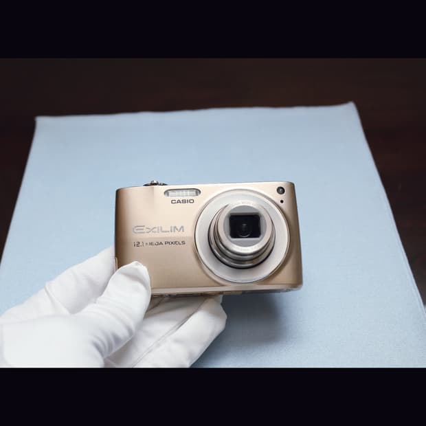 레어<한글><A+급><태연>엑슬림 z400 골드 빈티지 디카