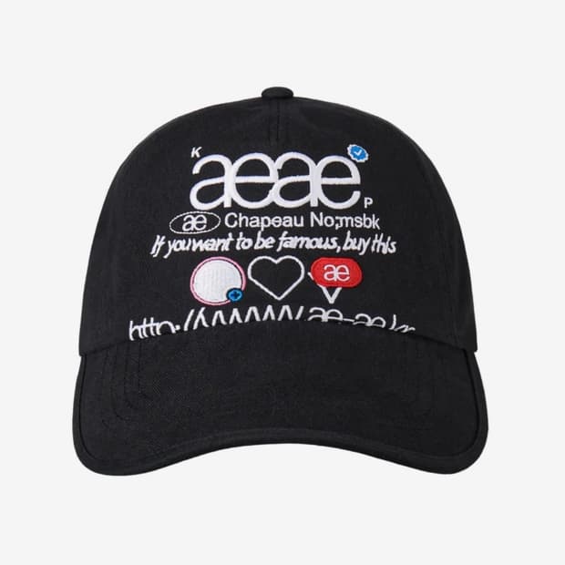 aeae X PEAKBOY 에이이에이이 픽보이 볼캡