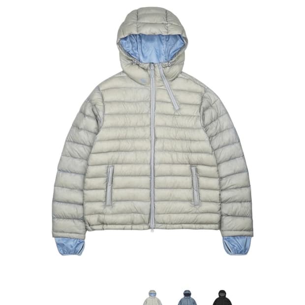 산산기어 서픽스 푸퍼 자켓 그레이 25fw 그레이 1사이즈