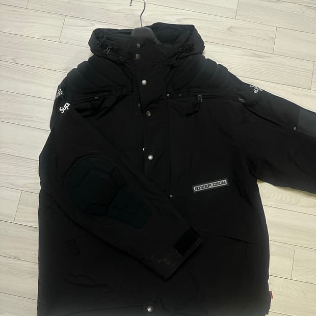 슈프림 x 노스페이스 스팁테크 자켓 xl