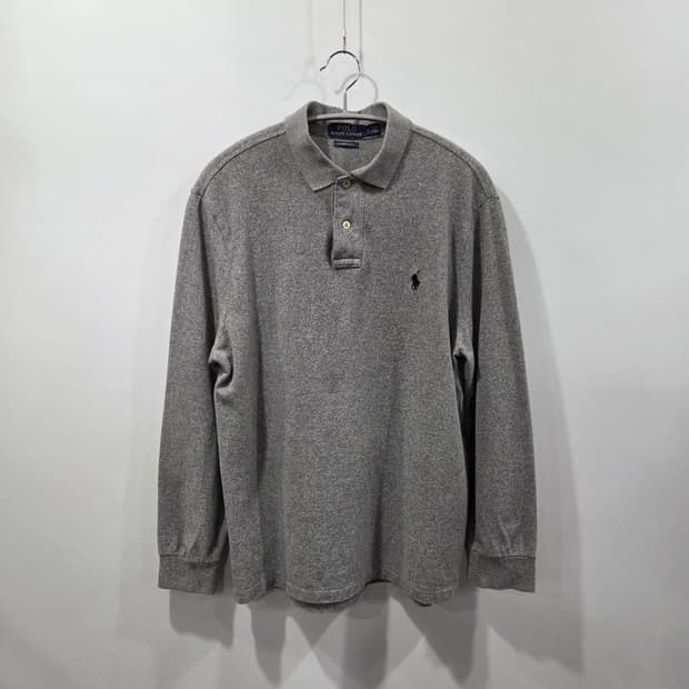 폴로랄프로렌 코튼 카라 롱슬리브 M 