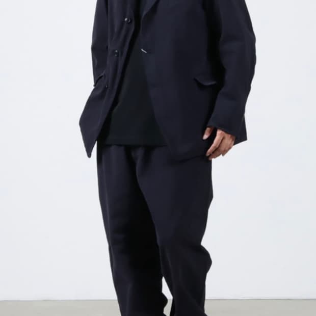 코모리 23fw 가먼트 다잉 자켓