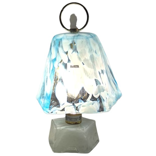 80s 이와타 핸드블로운 아이스 마블 램프