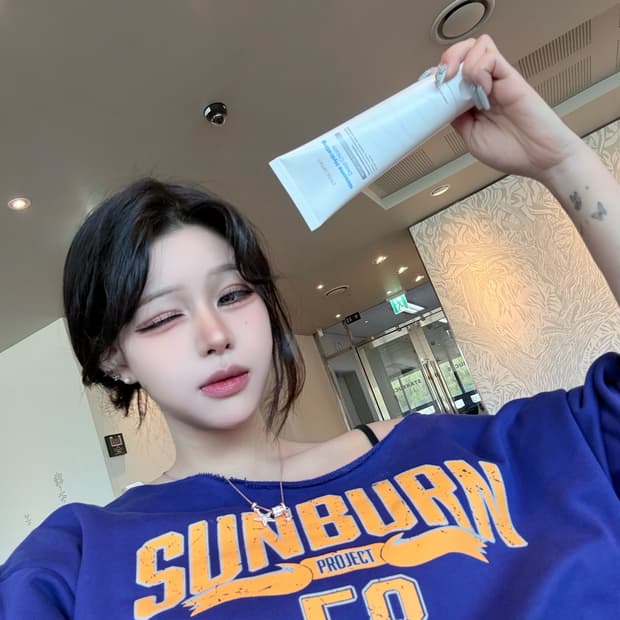 썬번프로젝트 오프숄더 여성 프리사이즈