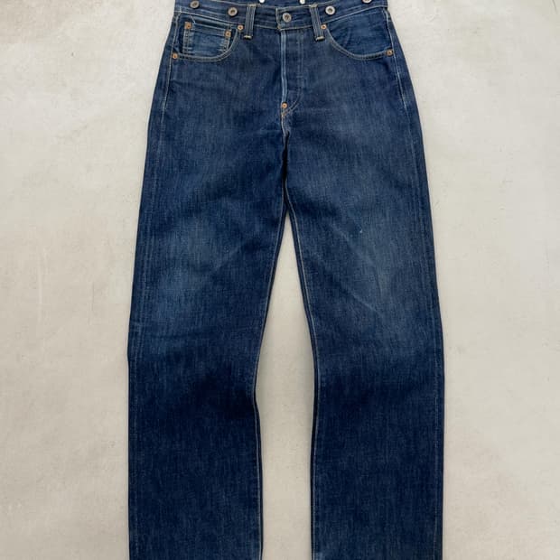 리바이스 빈티지 클로딩 702 셀비지 데님