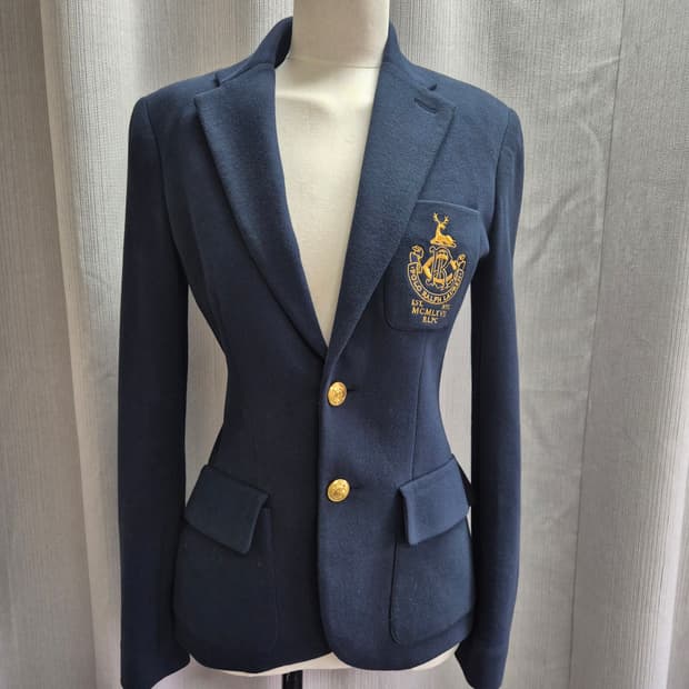 폴로 랄프로렌 네이비 크레스트 블레이저 #최상급