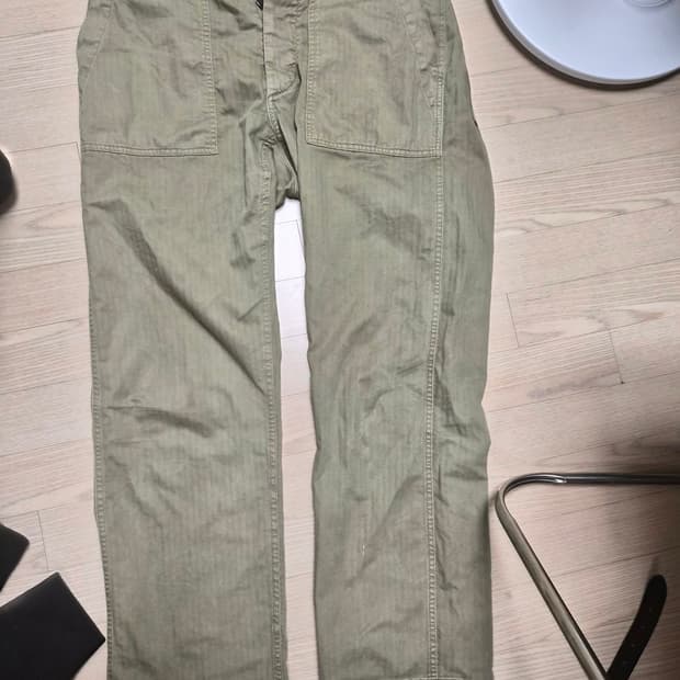 RRL 헤링본 퍼티그팬츠