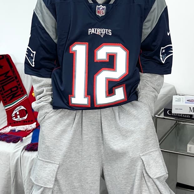 나이키 NFL 뉴 잉글랜드 패트리어츠 브래디 유니폼 L (새상품)