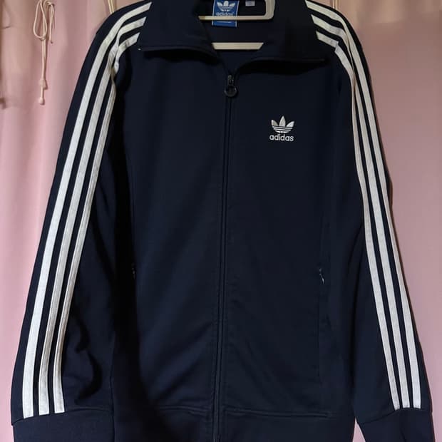 [2xl] 아디다스 유로파 네이비 트랙탑 파이어버드 져지
