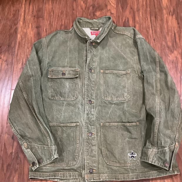 21FW 슈프림 스타 워크 자켓