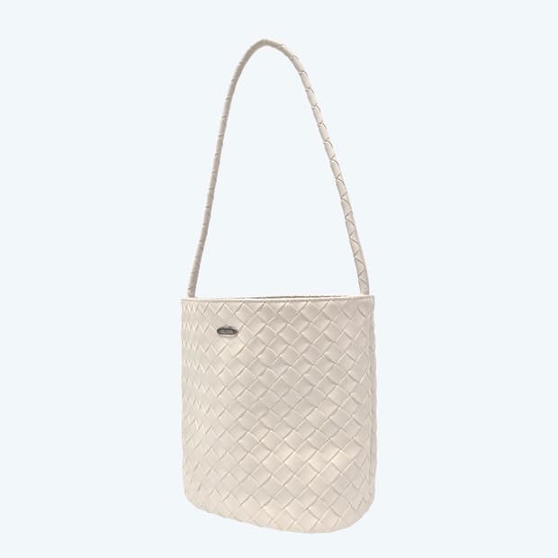 (새상품) 고세핸드백 [26SS] 아렌위빙 숄더백 아이보리