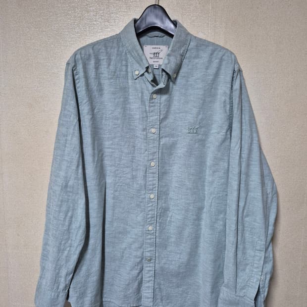 헨리코튼 솔리드 옥스포드 셔츠