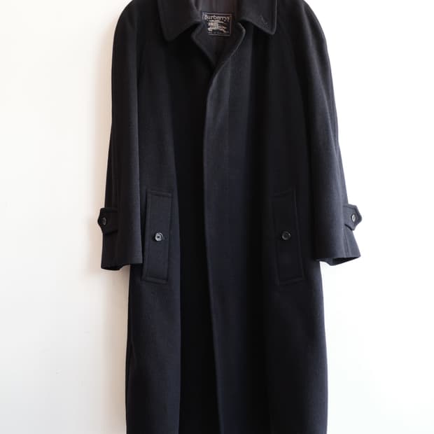 90s Burberry 빈티지 울 코트 (MADE IN ENGLAND)