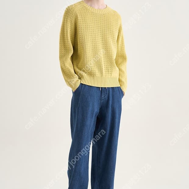 타임옴므 드로우스트링 데님팬츠