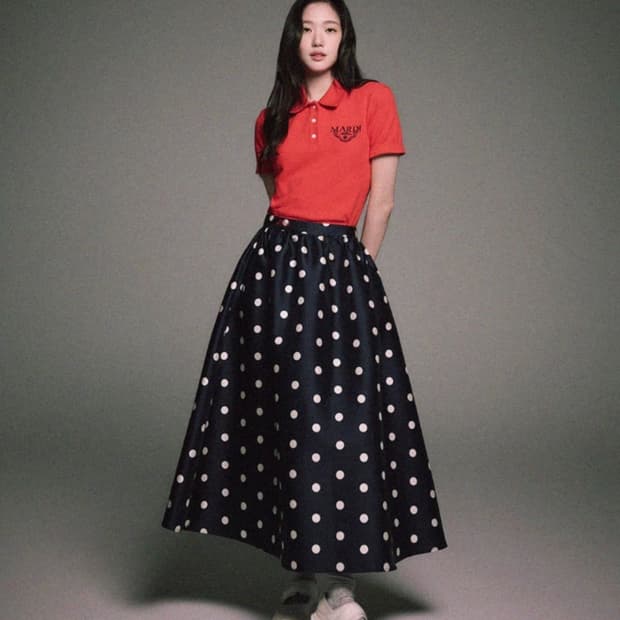 마르디 메크르디 도트 스커트