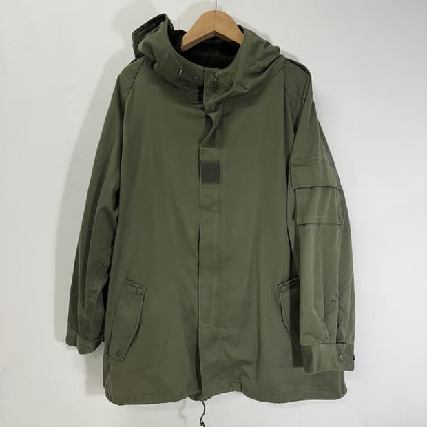 L 양털내피 후드 밀리터리 스웨덴 야상자켓