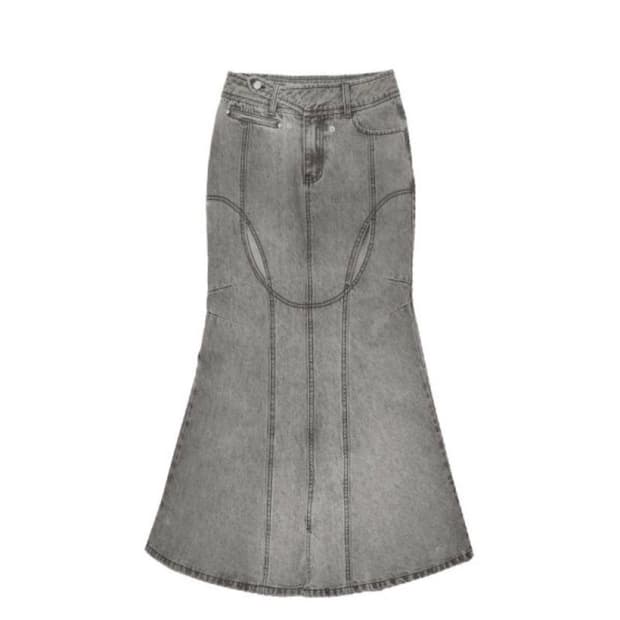 ojos 머메이드 데님 스커트 사이즈 2 새상품