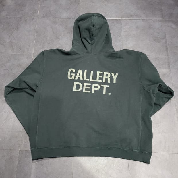 갤러리디파트먼트 90S 빈티지 블랙 후드티 XL
