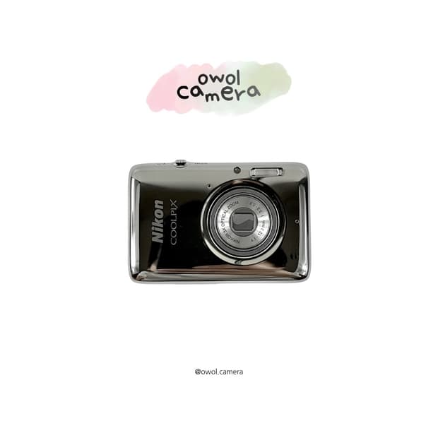 작례O)니콘 쿨픽스S02 coolpix s02 빈티지디카 빈티지카메라