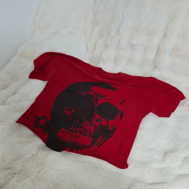 Vintage skull 티셔츠