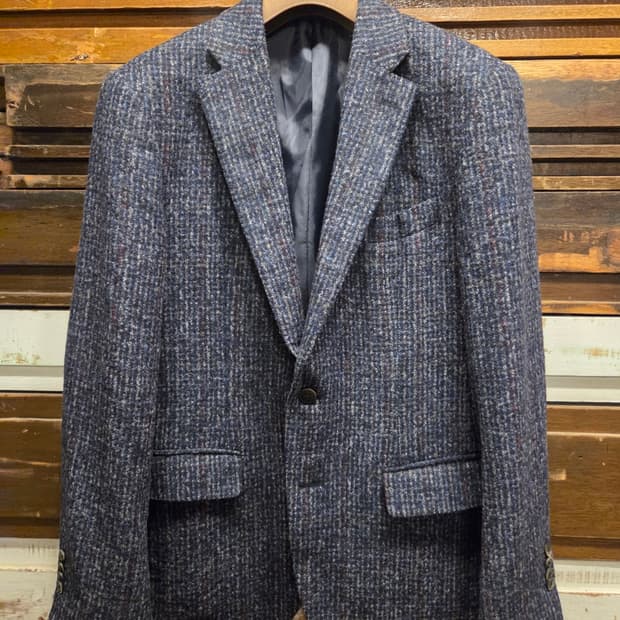 로가디스 베이비 알파카 트위드자켓