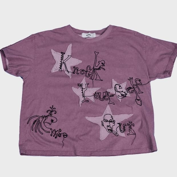 Kyso Star Guitar T-shirt Dusty Purple (W