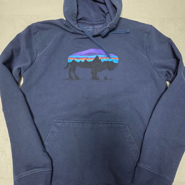 파타고니아 후드티 네이비