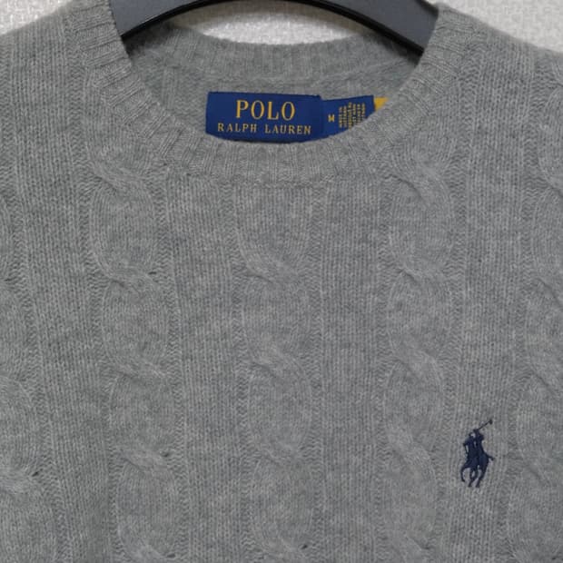 폴로 랄프로렌 케이블 니트 M