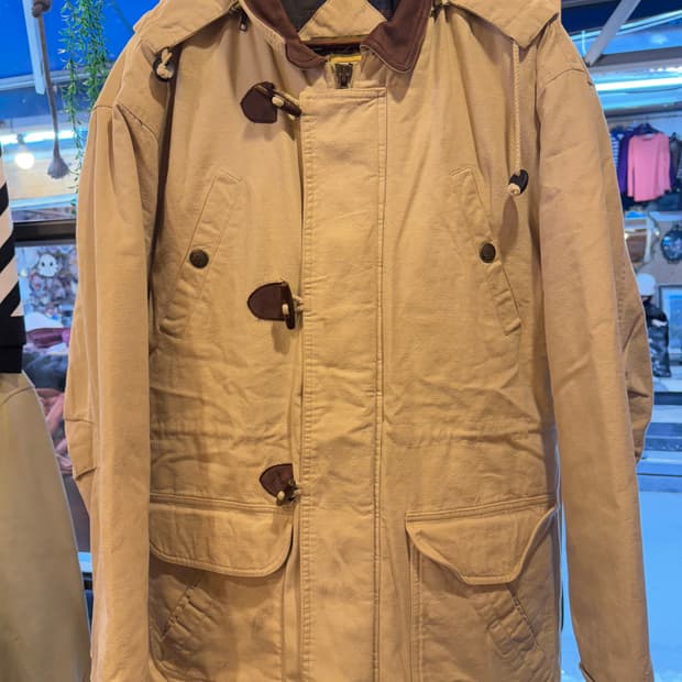 트위드리버 베이지 캔버스 자켓