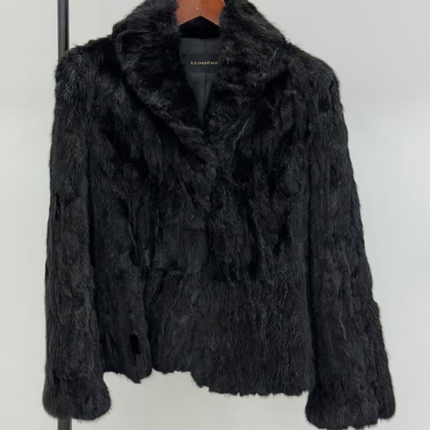 루미에르 밍크자켓 55