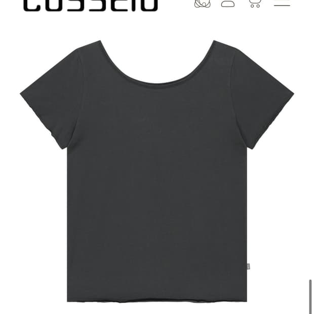 코이세이오038) Loose Off-Shoulder T-Shirt CH